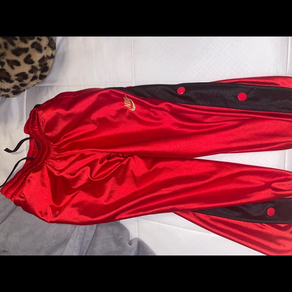 Nike, Xs satin button joggers